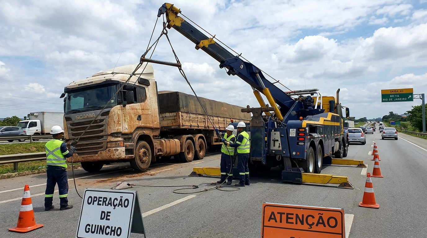 Guincho para Caminhão em Blumenau‑SC